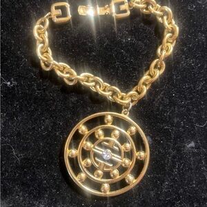 Vintage Rare find Givenchy Chunky PENDANT Bracelet